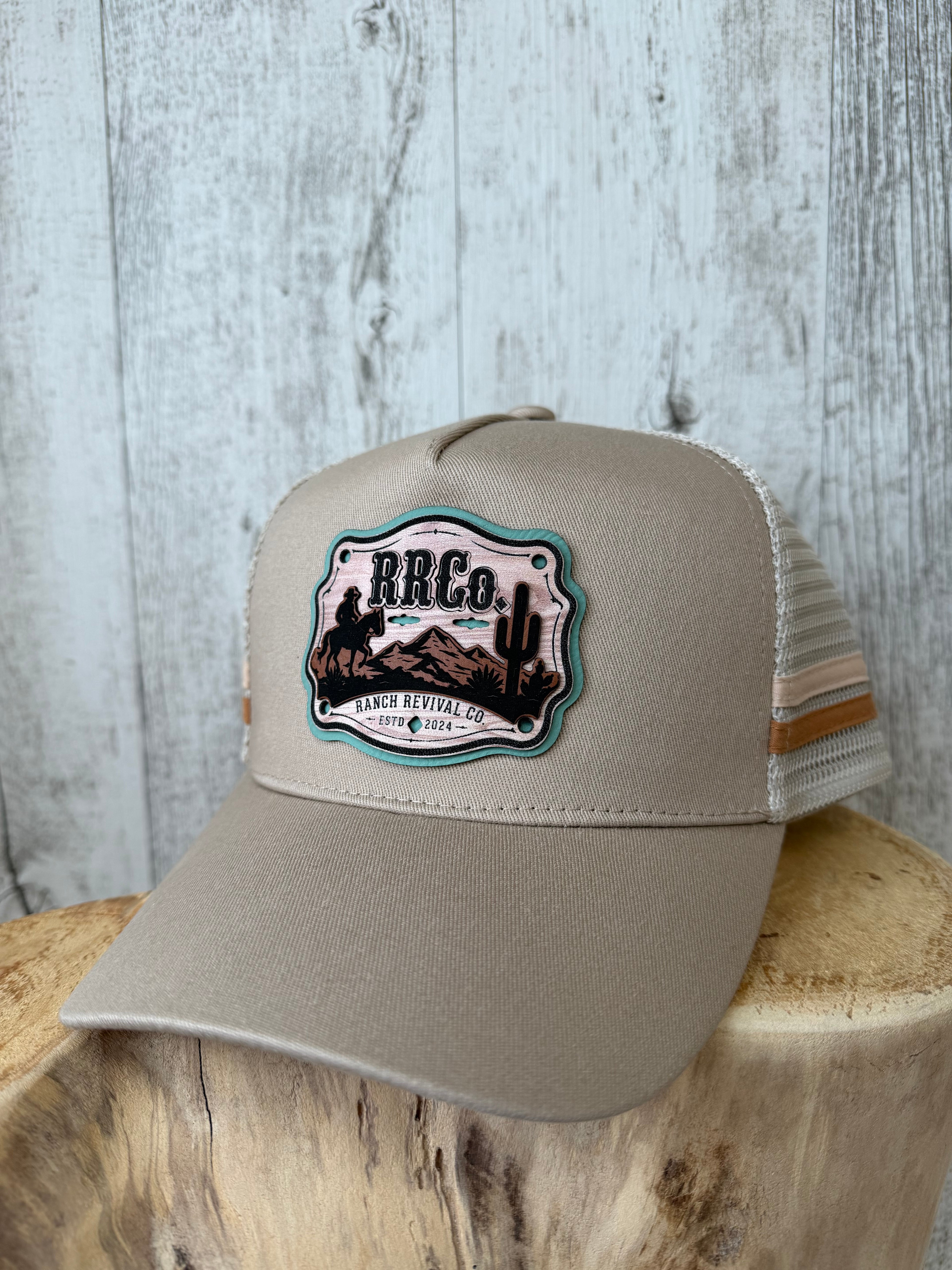 RRCo. Desert Rider Trucker Cap – Sand