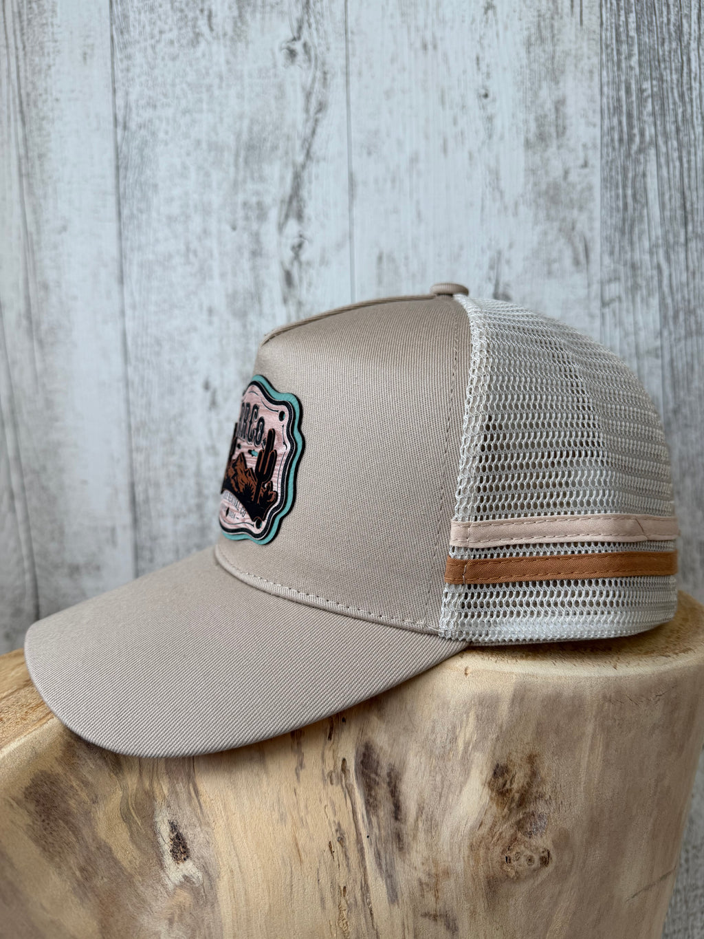 RRCo. Desert Rider Trucker Cap – Sand