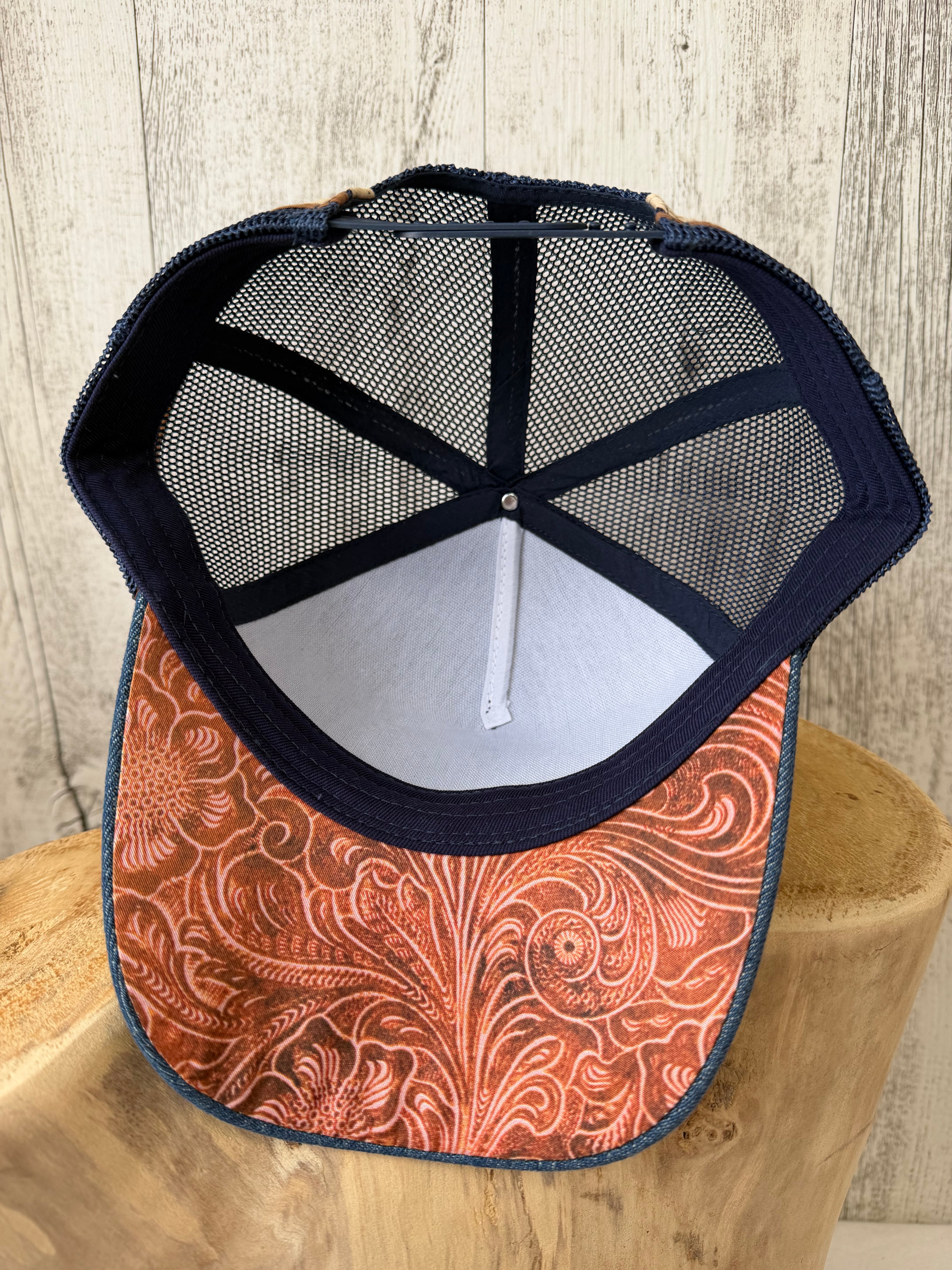 RRCo. Desert Rider - Denim Trucker Cap