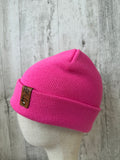 RRCo. Acrylic Beanie — Hot Pink