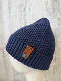 RRC Merino Wool Beanie – Navy